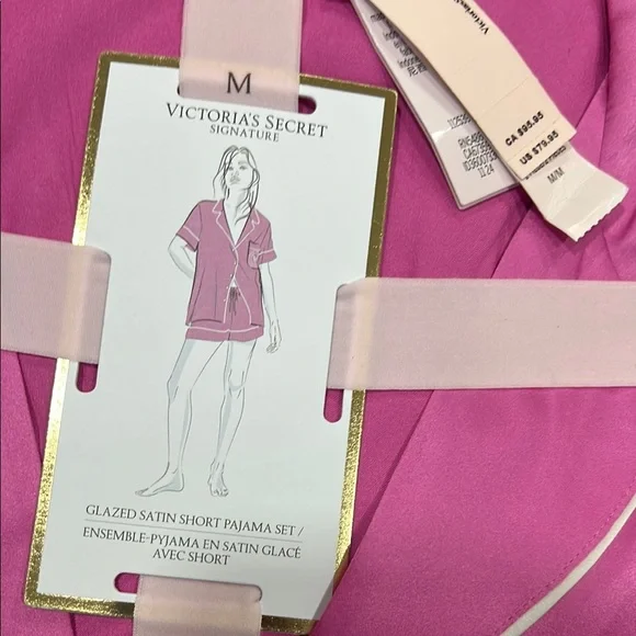 Victoria's Secret Pink Cozy Pajama Set - Picture 2 of 2